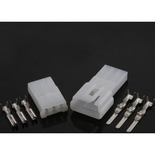 10pcs/lot 3 pin Automotive Connector Terminal Plug Reed Plastic with terminal household appliance plug DJ7032-2-11/21