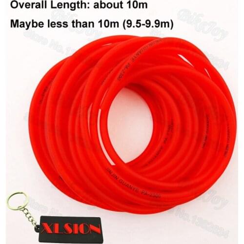 5mm ID Fuel Hose 10m Line Pipe Red 10 Meters For Pit Dit Bike Quad Go Kart Motorcycle Moped Scooter ATV