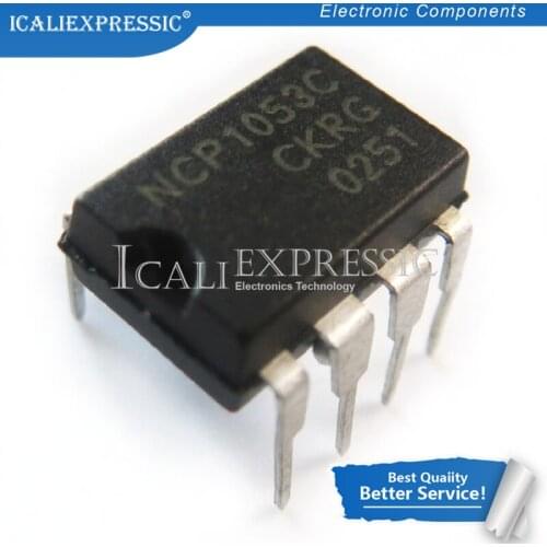 5PCS NCP1053C NCP1053 DIP-7 In Stock