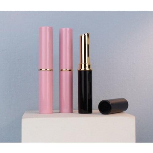 7.1 Empty slim pink black Lipstick Tubes 50pcs