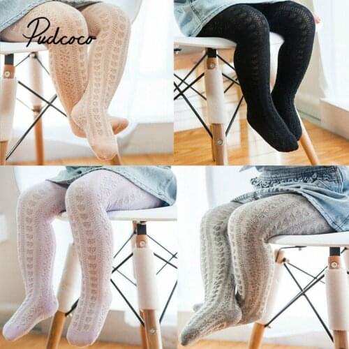 Pudcoco 2019 Newest Style Newborn Baby Girls Autumn Winter Warm Knee Princess Baby Girls Toddlers Adorable Stockings