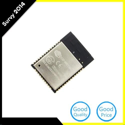 ESP32 ESP32S WIFI Bluetooth Module 240MHz Dual Core CPU MCU Wireless Network Board ESP-WROOM-32 Base On ESP-32S 2.2V-3.6V