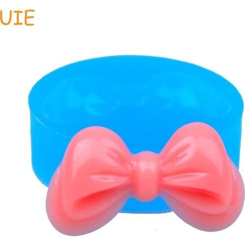 FYL396U 27.8mm Ribbon Silicone Mold - Bow Flexible Mold Sugarcraft, Chocolate, Gum Paste, Fondant, Resin Clay, Jewelry, Icing