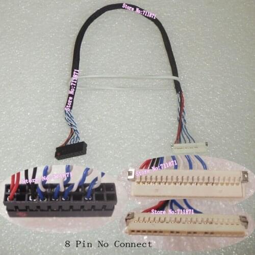LVDS 1ch 6Bit 20P LCD Screen Cable DF19 D6 20P to 20Pin LCD Screen Line 20P of 12P to 12Pin LCD panel line DF19 20P Panel Wire