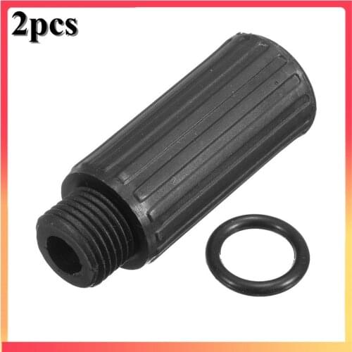 2Pcs Air Compressor Oil Cap Plug Breathing Nozzle Thread M15 1.50mm With Gasket Seal #E100087 For Craftsman Coleman Powermate