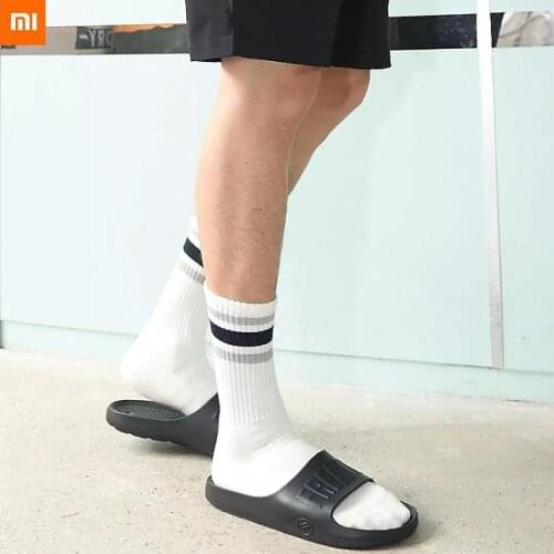 Fashion Xiaomi Mijia FREETIE LOGO Sports Slipper Man Woman Non-Slip Groove Design Ergonomic Foot Bed Elastic Eva Material