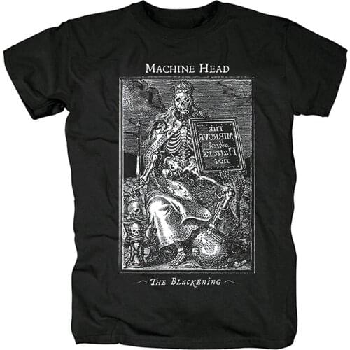 Mens TShirt Long Sleeve Shirt Machine Head Rock Tee Women Hiphop Shirts(5)
