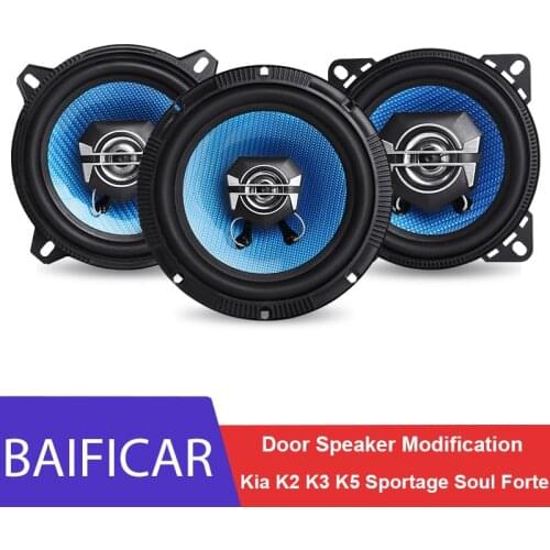 Baificar Brand New 2 PCS Remodel Door Sound Speaker Horn For Kia K2 K3 K5 Sportage Soul Forte