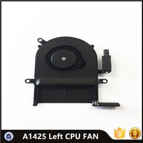 Original A1425 CPU Cooling Left Right Set Fan for Macbook Pro 13" Retina A1425 Late 2012 Early 2013 Replacement Repair Part