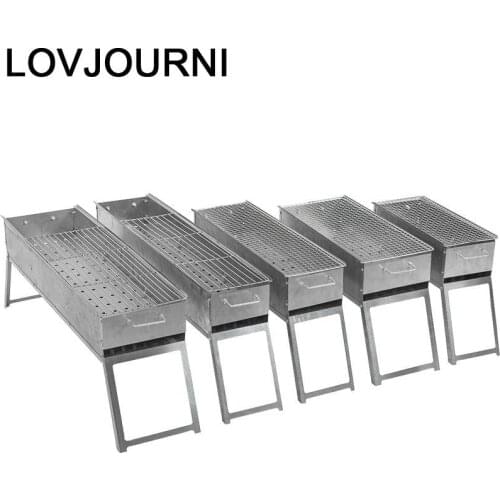 Garden Rotisserie Parrilla Grelha Para Korean Portable Carbon Charcoal Bbq Churrasco Barbacoa Grill for Outdoor Kebab Barbecue