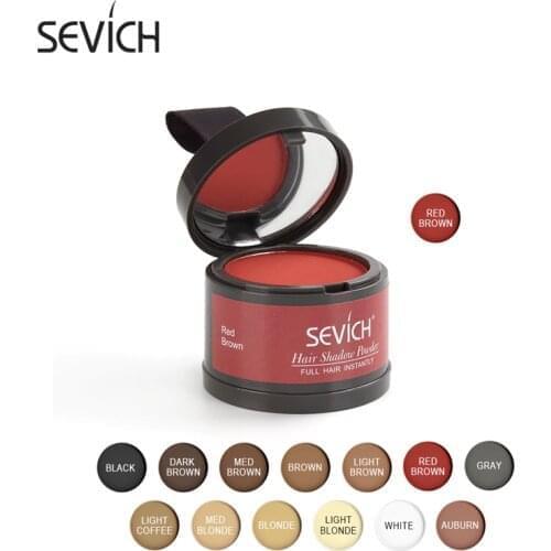 Sevich 12 Color Hairline Powder Hairline Shadow Cover Up Fill In Thinning Hair Unisex Hairline Shadow Powder Modified Gray Hair