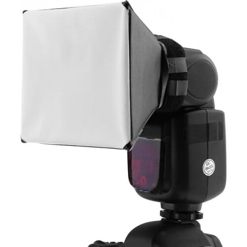 125x100mm Universal Foldable DSLR Photo Flash Light Diffuser Light Soft Box