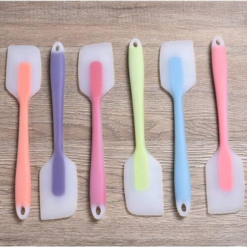 DIY Cake tool Silicone Palette Knife Silicone Spatula Multifunctional Kitchen Baking Tool Cake Cream Butter Knife