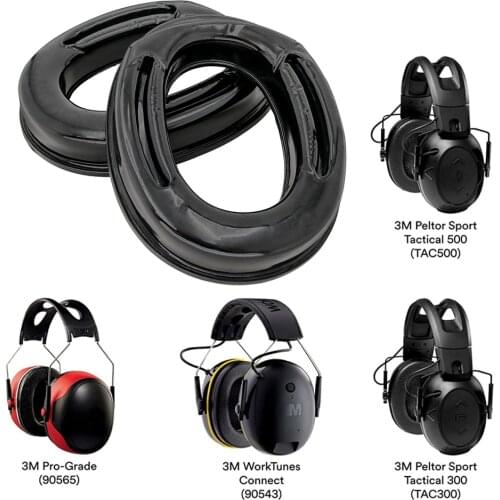 Gel Ear Pad for 3M Peltor Sport TACTICAL Hearing Protection Headset Noise Reduction Tactical Headset Electronic Shooting Earmuff