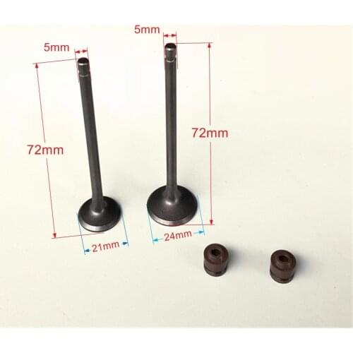 Motorcycle Engine Valve Intake Exhaust Stem Valve Oil Seal for Honda ANF125 Innova NF AFP ANF WAVE BIZ 125 NF125 AFP125 BC125