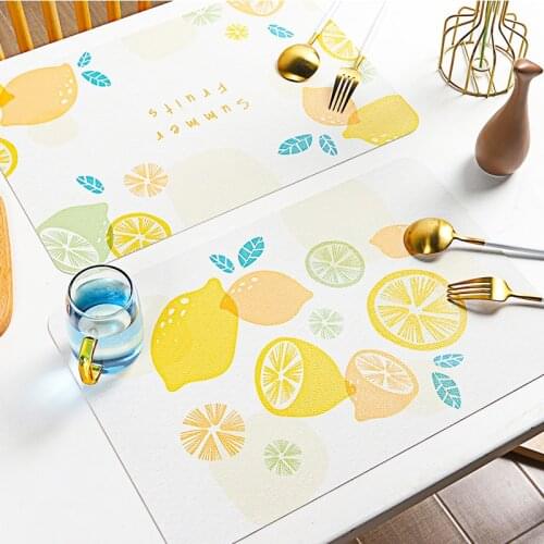 Mat pure rubber waterproof and insulation ironing table mat scratch-resistant elementary school grade one place mat