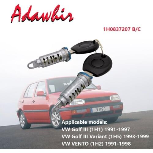 Car Door Lock Repair Kit for VW Golf III Golf III Variant VENTO 1991-1999 1H0837207C 1H6 827571 Door Handle Lock Repair Tool