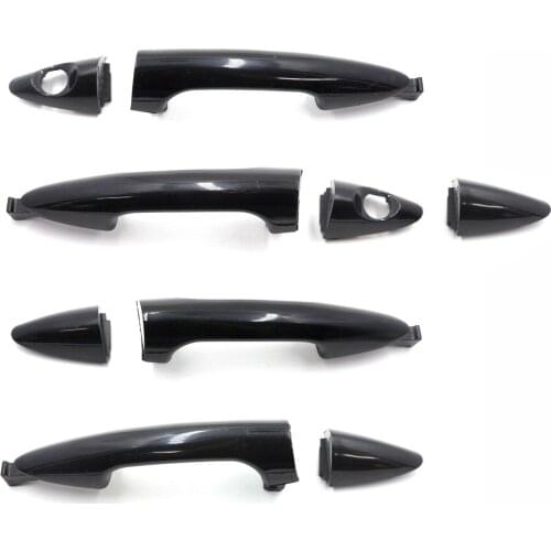 9Pcs Exterior Front Rear Left Right Door Handle Set for Hyundai Accent 2012-2017 OEM 826511R000CA 826611R000CA