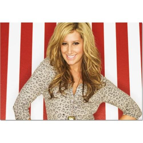 Actor Singer Ashley Tisdale Style Posters Wall Art Decor Picture Modern Home Room Decoration High Quality Canvas Painting