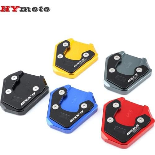 For Suzuki GSX-S750 GSX-S1000 GSX-S1000F GSX-S GSXS 750 1000 Motorcycle Kickstand Side Stand Extension Pad Enlarge Support Plate