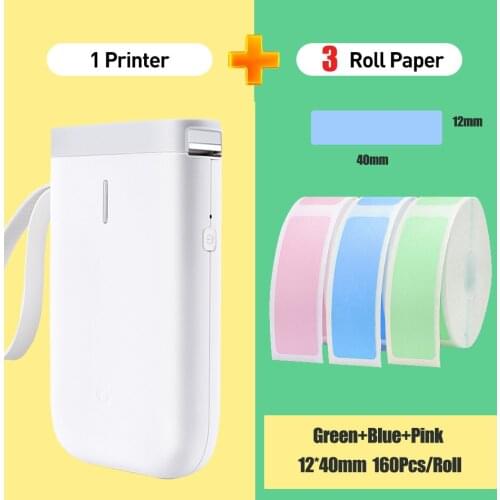 Niimbot D11 Portable Thermal Label Printer Handheld Price Sticker Printer Bluetooth Connection for Mobile Phone Android iOS