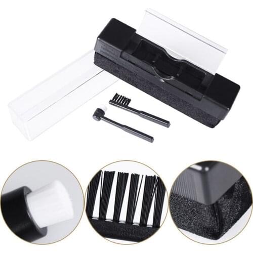 Vinyl Record Cleaning Brush Anti Static Turntable Cleaner Portable Antistatic Dust Spots Speaker accessories