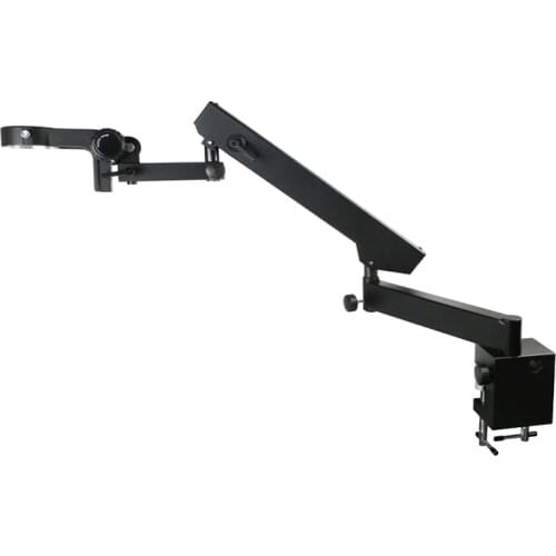 Universal Adjustable Direction Articulating Clamp Holder Bracket Arm 76mm Microscope Stand For Stereo Trinocular Microscopio