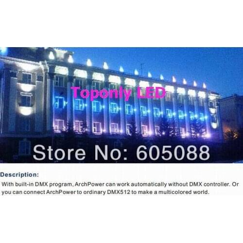 100w IP65 waterproof high power led flooding lamp Epistar rgb dmx 512 wall washers lights AC100-240V with built-in DMX program