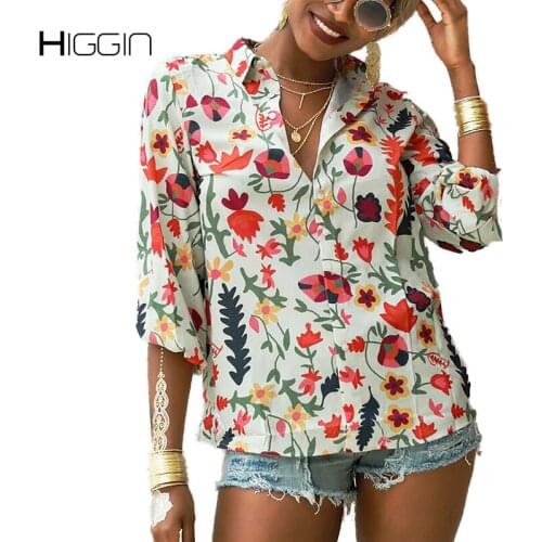 YANSHAN WALK Printed Blouses