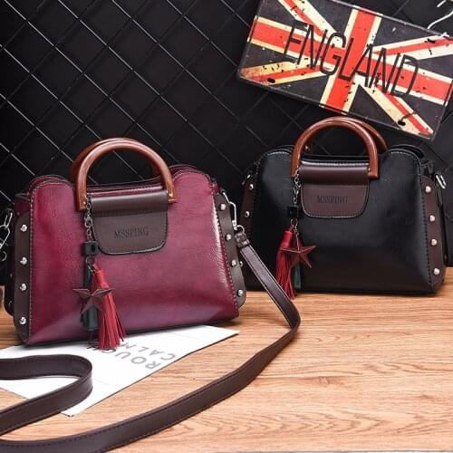 Ladies bag Killer pack new style Joker fashion handbag Simple one-shoulder diagonal Shellcrossbody bag dunying 27X10X20cm