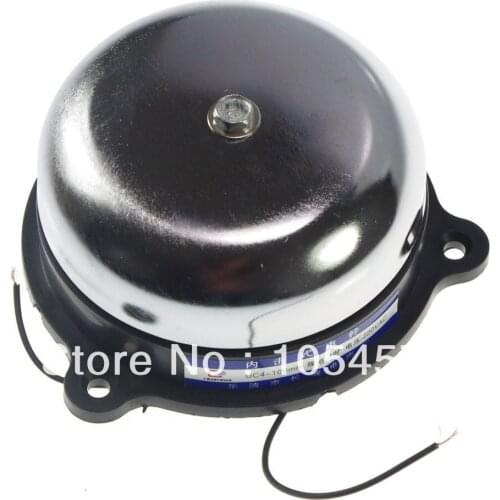 1) Electric Bell 75mm (3") Diameter Internal Strike Type AC 220V 80mA 50-60Hz