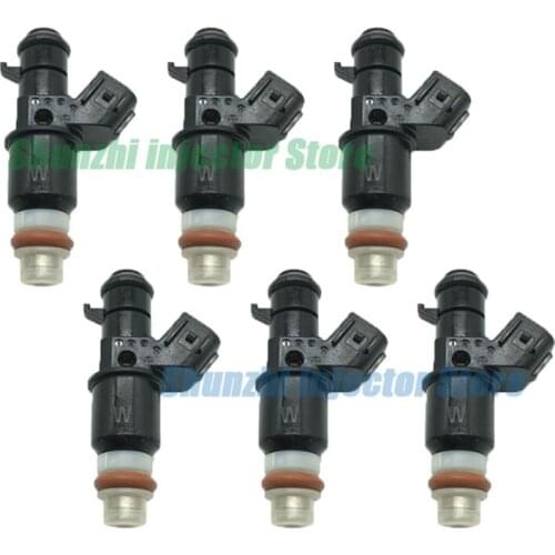 6pcs Fuel Injector Nozzle For Honda Accord 04-07 3.0 Acura TL 04-08 3.2 16450-RCA-A01 16450RCAA01 16450 RCA A01