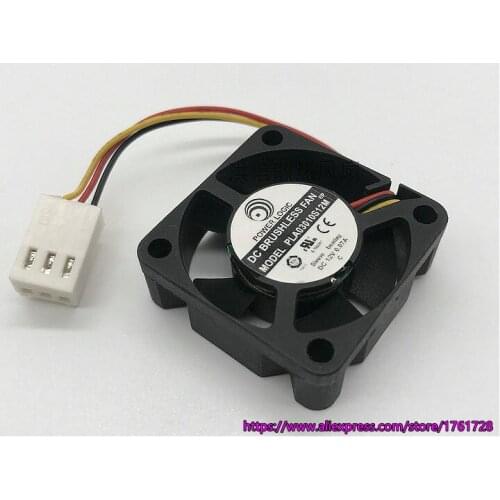 Brand new and original 3010 3cm blower fan PLA03010S12M DC12V 0.07A 3 wires