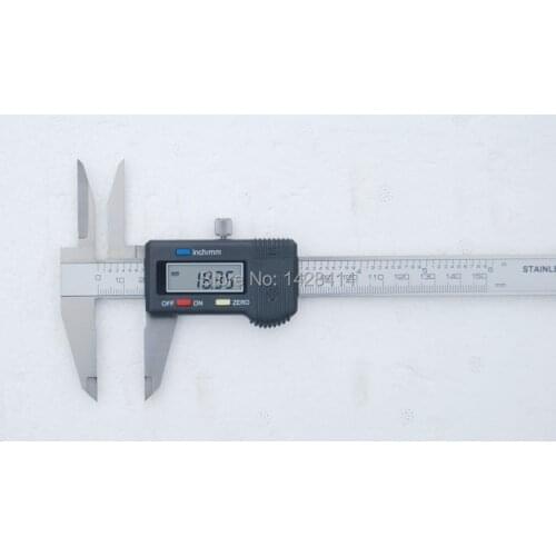 0-200mm/8" Extended Upper Jaw Digtal Caliper/Digital Longer Upper jaw caliper/Digital Extended internal jaw caliper