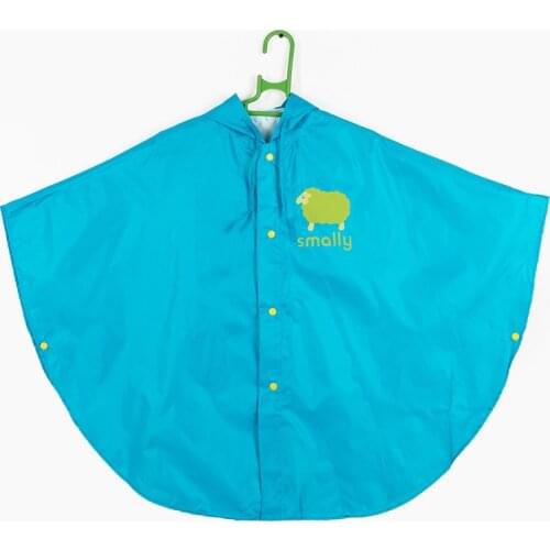 Girls and Children Cartoon Raincoat Cape Poncho Environmentally Friendly Lovely Students Raincoat Women