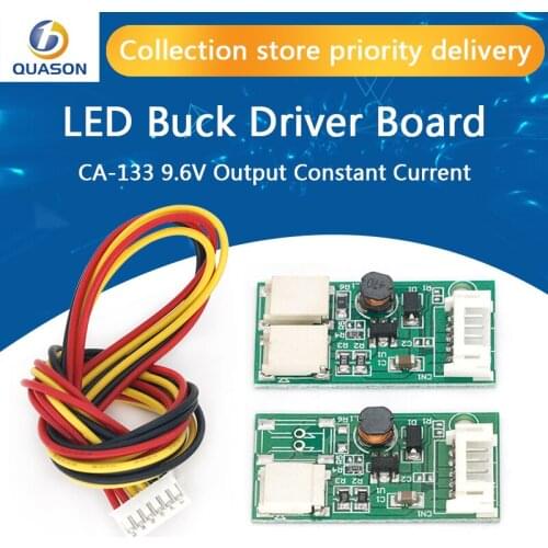 Dual Lamp LED Buck Driver Board CA-133 Dual Port LED Constant Current Board 9.6V Output Constant Current Source Wiring