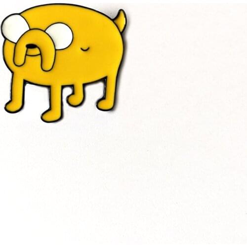 Enamel Animal Brooches Anime Cartoon Funny Dog Lapel Pins For Backpacks Jewelry Wholesale Gifts For Kids Women