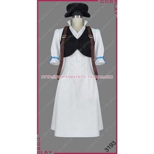 Octopath Traveler Shrine of the Trader Coastlands Rippletide Merchant Tressa Colzione Outfit Dress Game Cosplay Costume S002