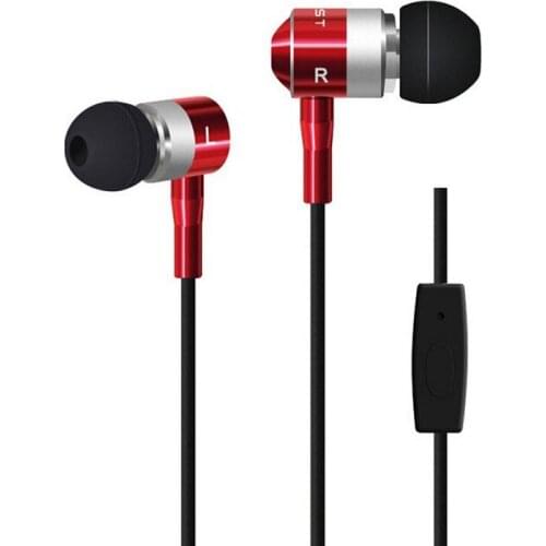 Metal bass Earphone 3.5Mm Phone MP3 Earphones Headset In-Ear Mic Stereo Earbuds MIC Ear phone For iphone Xiaomi Samsung earphone