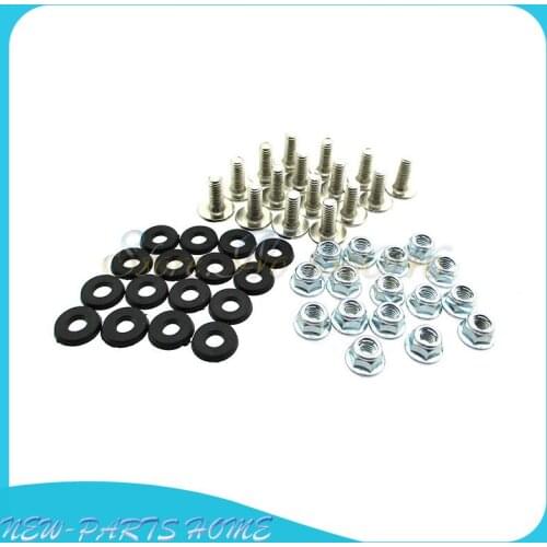 Plastic Fender Bolt Washer Nut Screw Kit For 50cc 70cc 90cc 110cc 125cc ATV Quad