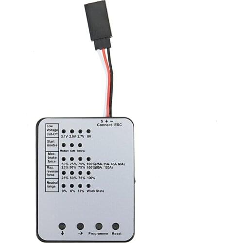 SURPASS HOBBY Racerstar LED Program Card For 25/35/45/60A ESC Motor Set