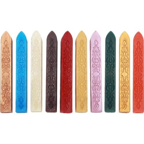 DIY Lacquer Sealing Strips Wax Stick Customs Supply Document Envelope Stamp Wax for Customs Security Banking Insurance