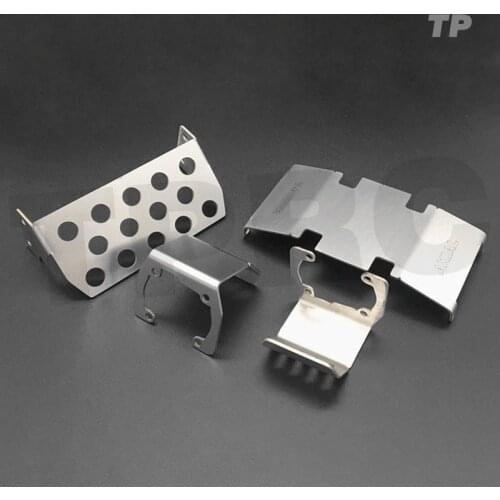 XQRC Metal Chassis Armor Axle Protector Plate for 1/10 RC Crawler Axial SCX10 II 90046 90047 90059 90060 Upgrade Parts