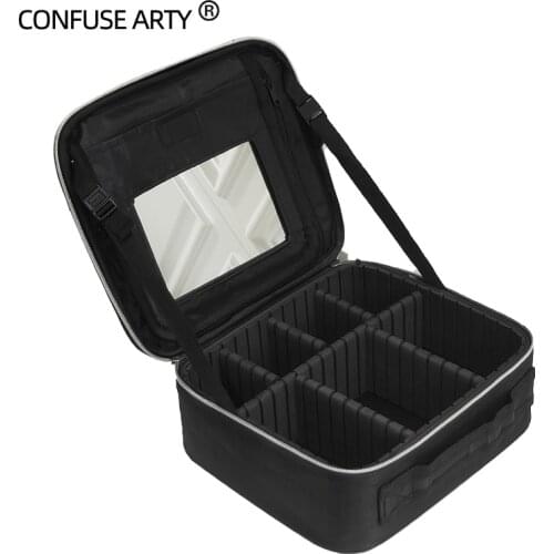 2021 Clapboard Cosmetic Bag Beauty Salon Tattoos Nail Art Tool Bin Women Large Capacity Makeup Bags