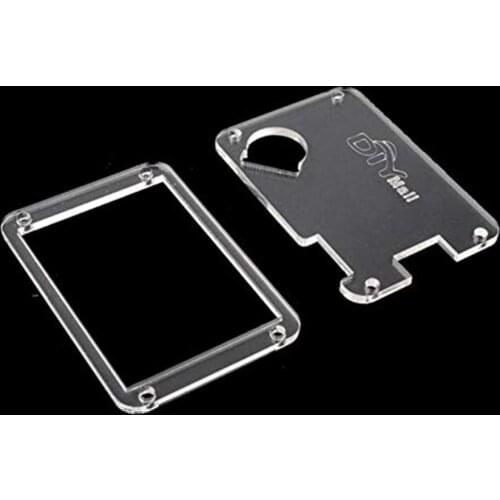 Acrylic Transparent Clear Nextion Case Cover for Nextion Enhanced 3.5 3.2 2.8 2.4 inch HMI Touch Display LCD Module RCmall