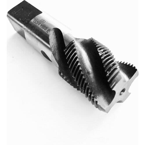 Free shipping 1pc HSS 55 degree G3/4"-14 HSS BSP Parallel British Standard Pipe Spiral fluteTap hss machineTaps right hand