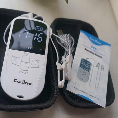 Insomnia Therapy Anxiety Relief Electronic Sleeping Aid Pulse Device CES Therapy Anti Depression Cure Migraine Neurosism