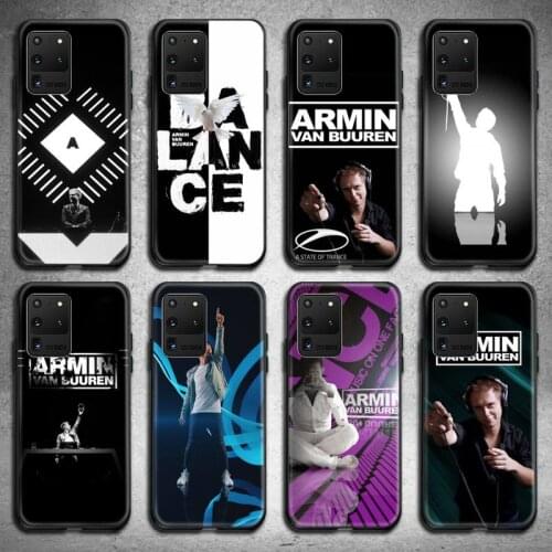 Armin van Buuren Phone Case For Samsung Galaxy S21 Plus Ultra S20 FE M11 S8 S9 plus S10 5G lite 2020