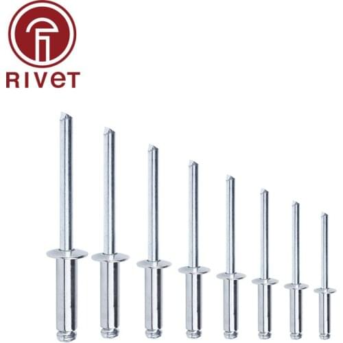 DIN 15983 M3.2/M3 Stainless Steel And Steel Blind Rivet Pop Rivet Round Head Open Type Csk Head Multi Size 100/500 Pcs