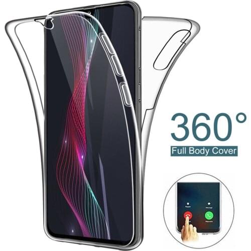 360 Full Body Case For Samsung Galaxy A10 A20 A30 A40 A50 A60 A70 M10 M20 A3 A5 2017 A6 A7 A8 Plus A9 2018 Double TPU Cover Case